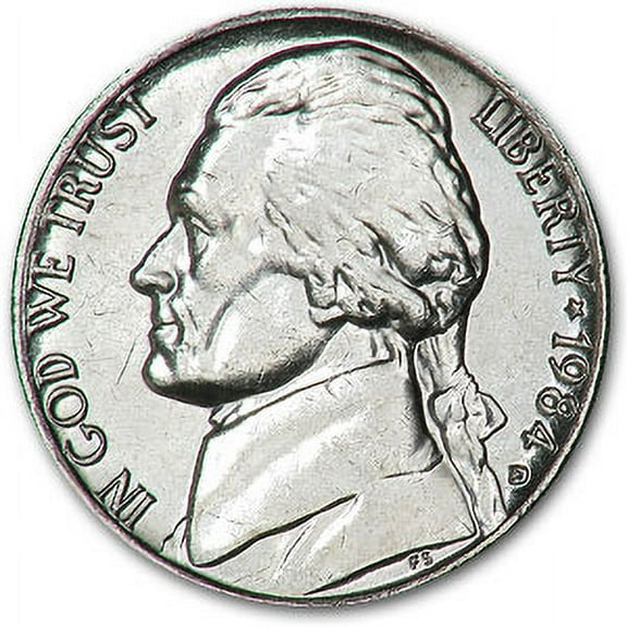 1984-D Jefferson Nickel BU