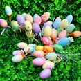 thumbnail image 4 of Biplut Easter Ornament Creative Cartoon Foam Artificial Flower Easter Bunny Decoration for Party (Type 13), 4 of 13