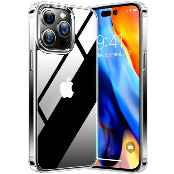Torras iPhone 14 Pro Phone Case, Diamond Series, Clear, 1 Each