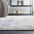 thumbnail image 4 of Safavieh Eternal Aleta Abstract Area Rug, Gray/Blue, 6'7" x 6'7" Round, 4 of 11