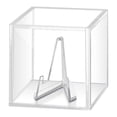 thumbnail image 4 of lionlar Guitar Pick Display Box with Stand Clear Case for Guitarists Musician Lovers transparent base, 4 of 9