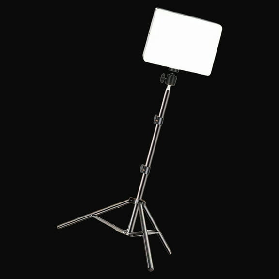 High Brightness LED Photography Light Panel with Tripods Stand for Studio Shootings and Live Streaming
