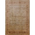 thumbnail image 1 of Ahgly Company Indoor Rectangle Mid-Century Modern Light Copper Gold Oriental Area Rugs, 7' x 9', 1 of 6