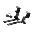thumbnail image 2 of yuksok Under Desk Keyboard Tray Pull Out Organizer Rack Black Clamp on Storage Rack Regular Type, 2 of 9