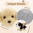 thumbnail image 5 of MorisMos 6 Pcs Bulk Stuffed Animals, Fluffy Assorted Stuffed Puppy Plush Toys, 5 of 8