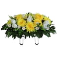 thumbnail image 1 of Bewildely Flores para cementerio, flores para tumbas de larga duración para todas las estaciones, flores para poda de cementerios Jardín y Patio tipo+4, 1 of 6