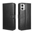 thumbnail image 1 of Funda tipo libro para Motorola MOTO G53 5G, cartera todo‑en‑uno, funda multifuncional con tarjetero y correa de muñeca desmontable, 1 of 5