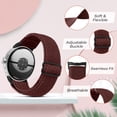 thumbnail image 2 of Stretchy Bands Compatible with Google Pixel Watch 4/3 41mm, Elastic Nylon Sport Straps for Google Pixel Watch 2/1 for Women Men, 2 of 7