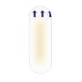 thumbnail image 1 of Padres Prevención Ampolla Vendajes Gel Hidrocoloides Resistentes Al para El Pie Y Talón, 1 of 8