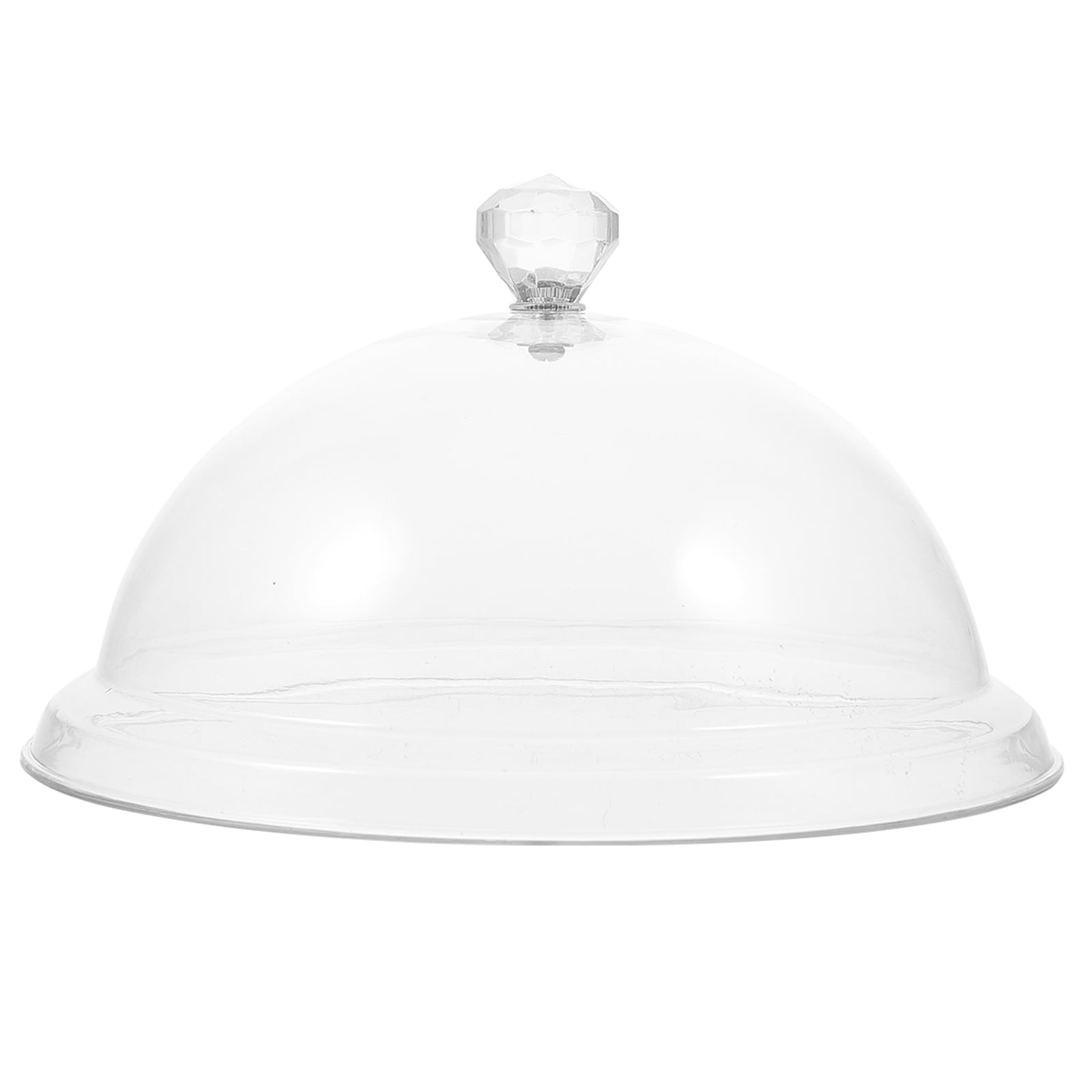Cover Dome Plate Food Lid Infuser Cake Guard Cloche Microwave Splatter