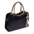 thumbnail image 1 of Bolso Mano Mujer Tote Bolsa Dama Gran Capacidad Impermeable negro, 1 of 5