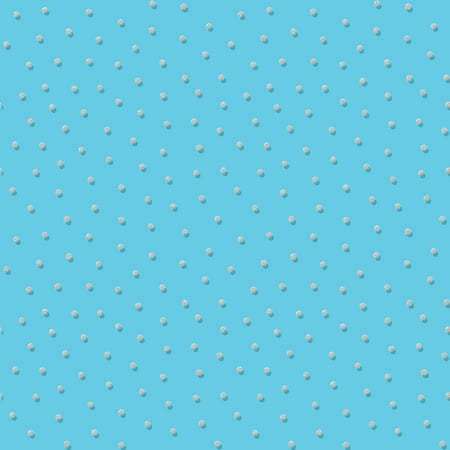 Cranston Christmas Fabric RTC Christmas 100% Cotton Silver and Dot Blue Quilt Crafts Fabric, per Yard ()