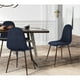 Homy Casa Upholstered Dining Chairs Set of 4, Side Chairs for Home Kithchen Living room - image 3 of 9