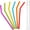 6 colors 6 pcs, variant on Straws for & - 6 count Flexible Short Drink 6.6" Straws for 6-10 oz /Rtic/Ozark Tumblers & 2 Cleaning Brushes - , no Rubber Tast
