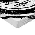 thumbnail image 2 of Ambesonne Vintage Airplane Fitted Sheet 2 Pcs Set, Aviation Retro, Twin, Black and White, 2 of 3