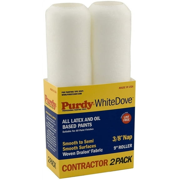 Purdy 140670072 7x3/8 7" X 3/8" Nap White Dove Roller Cover