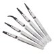 thumbnail image 1 of GOOHOCHY Pinzas de cerámica multiusos 5pcs Tweezers electrónicos de punta útiles, 1 of 7