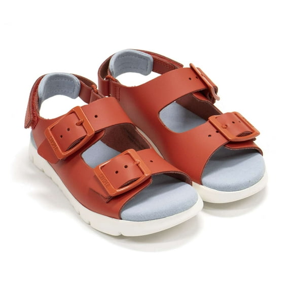 Camper Girls Oruga Sandal Kids, Red,2 M US