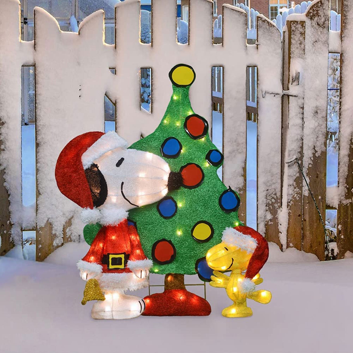 スヌーピー サンタクロース SNOOPY - クリスマス ぬいぐるみ スヌーピー SNOOPY サンタさん