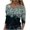 Green, variant on Aoochasliy Womens Sweaters Pullover Clearance Winter Pullover Casual Printing Round Neck Autumn Blouse Tops