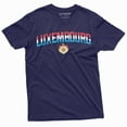 thumbnail image 3 of Luxembourg T-Shirt Flag Coat Of Arms National Symbolic Nation Country Tee Shirt, 3 of 5