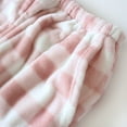 thumbnail image 6 of HAPIMO Women's Flannel Pajama Pant Plaid Pajama with Pockets Wide Leg Lightweight Casual Elastic Waist Home Yoga Pant Pink M, 6 of 8