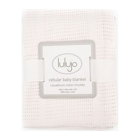 UPC: 0628233457516 | lulujo Baby Cellular Baby Blanket Pink