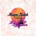 thumbnail image 4 of Inktastic Miami Beach Florida Vacation Sunset Girls Baby Bodysuit, 4 of 5