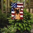 thumbnail image 2 of Chinook Dog American Flag Garden Flag, 2 of 3