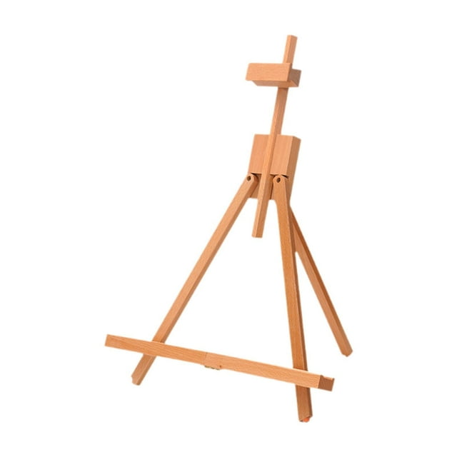 simhoa Chevalet de Bureau Support de Peinture Pliable Hauteur Réglable Chevalet de Peinture Hauteur 41cm à 57cm