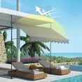 thumbnail image 7 of 79" × 59" Manual Retractable Awnings Adjustable Height (79-118in) - No drilling required, Gray, 7 of 7