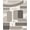 Gray, Pattern 1, variant on ODIKA 4'x6' Gray Beige Blue Geometric Slate Design Washable Area Rug Modern Abstract Pattern with Accents Non-Slip, Chair-Friendly, Flatwoven for Home Office, Under Desk