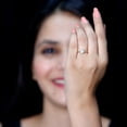 thumbnail image 4 of Diamond Solitaire Promise Ring for Women, Celtic Knot Ring, 18K Yellow Gold, US 10.50, 4 of 8