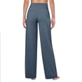 thumbnail image 5 of Business Casual Yoga Pants for Women High Waisted Stretch Straight Leg Office Work Slacks Pull On Trousers 2026 Dark Gray M, 5 of 8