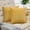 Mustard Yellow, variant on Set of 2 Mustard Yellow Pillow Covers Rustic Linen Decorative Square Throw Pillow Covers 16x16 Inch for Sofa Couch Decoration