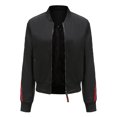 thumbnail image 1 of Chaqueta para mujer Abrigo impermeable de manga larga Cordón con capucha Outwear Chaquetas de retazos Fridja  po5267, 1 of 9