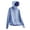 Baby Blue, variant on Womens Spf 50 Shirts Long Sleeve Lightweight//Ice Silk Long Sleeve Hiking Shirt Women//Womens Sun Protection Shirts//Women Sun Shirt//Hooded Sun Shirt Women//M-4XL