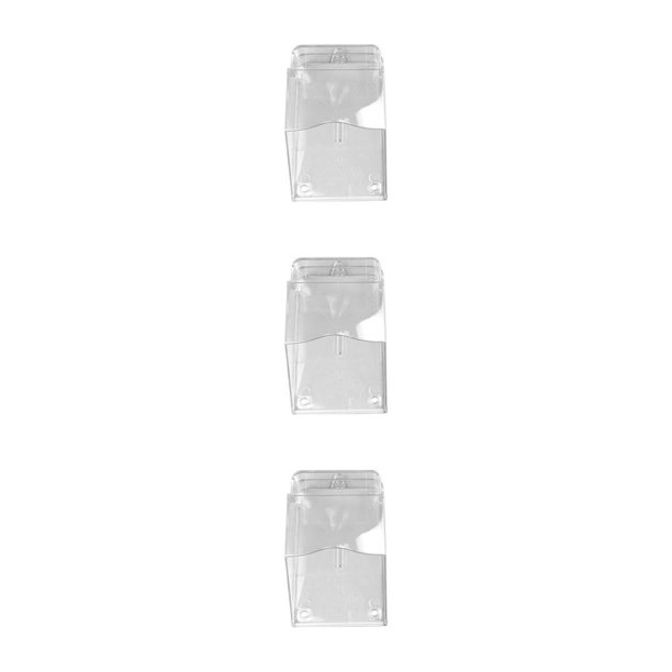 Toystoory Cubierta de timbre, Protector de timbre de plástico impermeable, reemplazo transparente, cubierta de timbre de timbre para el hogar Type1 Toystoory CBP091716