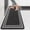 Black/White, variant on Anti Fatigue Kitchen Mats for Floor 2 Piece Cushioned Boho Kitchen Rugs Memory Foam Kitchen Floor Mats Standing Desk Mats for Laundry Office Sink Green 17"x47"+17"x29"