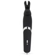 thumbnail image 3 of Vibrador con forma de varita Happy Rabbit recargable, impermeable, negro, 3 of 3