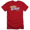 Fast Times At Ridgemont High Teen Comedy Movie No Dice Adult Slim T-Shirt Tee
