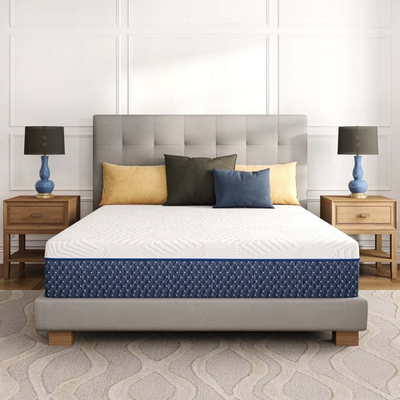 Arctus® Gel Memory Foam Mattress, 12 Inch Queen Size, Medium Firm, CertiPUR-US® Certified, Cooling Cover
