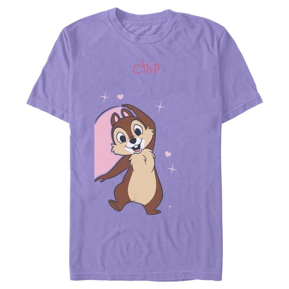 Mens Chip 'n Dale Chip Best Friend Heart Pose T Shirt