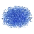 thumbnail image 1 of 0.66 Pound Fire Glass Stone, 3-6mm Reflective Fire Pit Glass Rock for Fireplace, Blue, 1 of 6