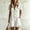 White, variant on LEKODE One Piece Romper for Women Wide Leg Rompers Collared Neck Jumpsuit Short Rompers Flap Pocket Romper V Neck Button Down Short Sleeve Jumpsuits with Pockets Womens Summer Outfits Black L