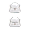 thumbnail image 3 of Toystoory Bolsa de cosméticos con diseño de mármol, bolsa de transporte multiusos, bolsas de aseo, organizador de maquillaje para el cuidado Personal de Type1 NO1 Toystoory CBP252064, 3 of 5