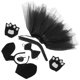thumbnail image 2 of 1 set COSPlay Dog Headband Tail Tie Tie Guante de la nariz falso Tutu Falda para Halloween, 2 of 6