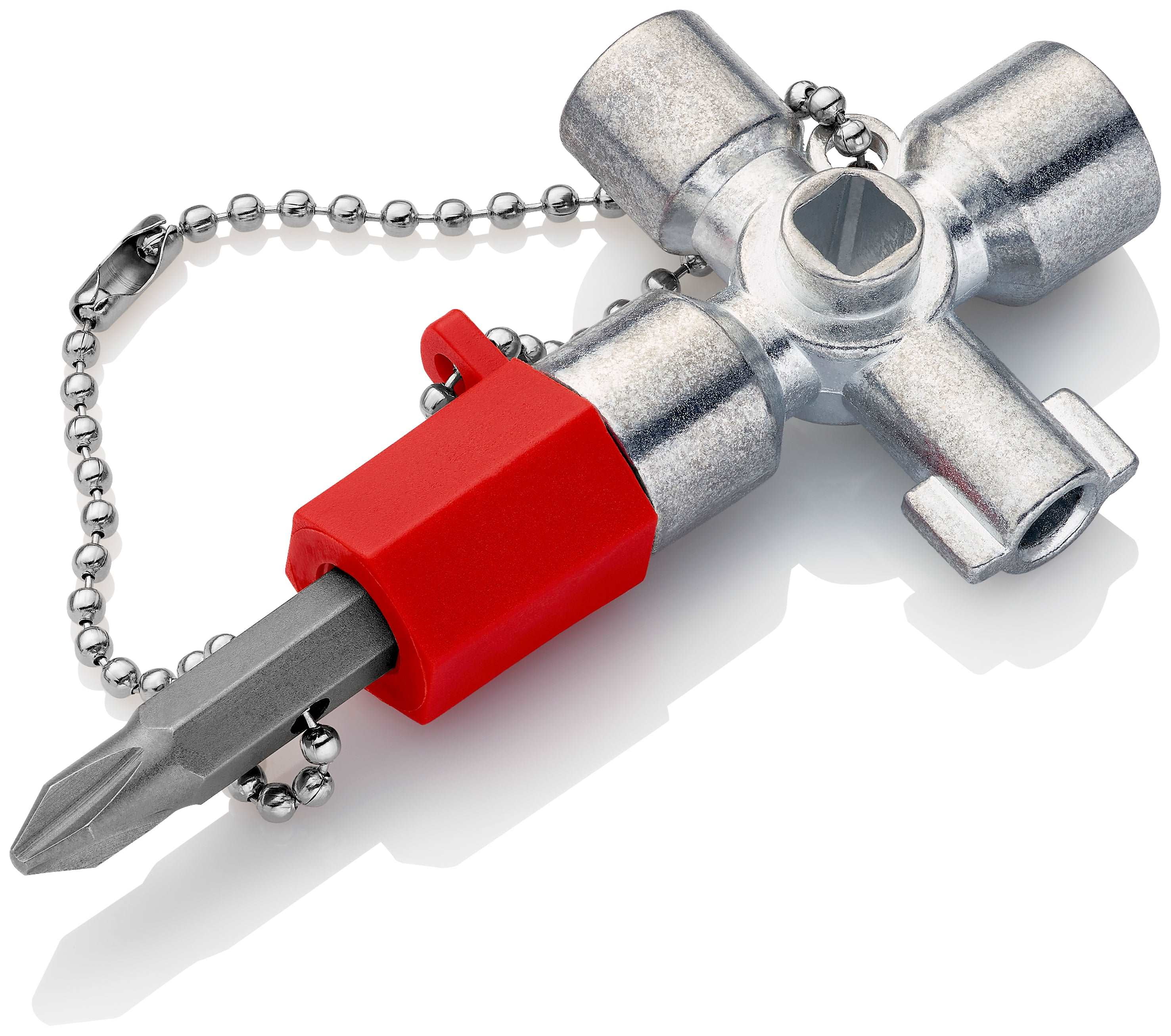 Llave para armarios de control Knipex - ref. 00 11 03 - RUBIX paña Llave para armarios de control Knipex - ref. 00 11 03 - RUBIX paña