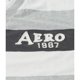 thumbnail image 2 of Aeropostale Mens 1987 cuello en V adornado playera, gris, grande, 2 of 2
