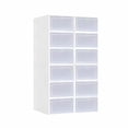 thumbnail image 1 of Cajas Organizadoras para Calzado Zapados Tenis Zapatillas Zapatera Apilable Color Blanco, 1 of 7